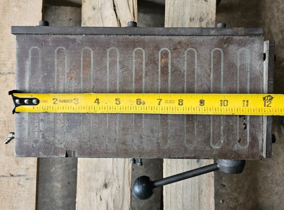 Robbins Co. A-10 Articulating Base Compound Magnetic Chuck 6" x 12" 5