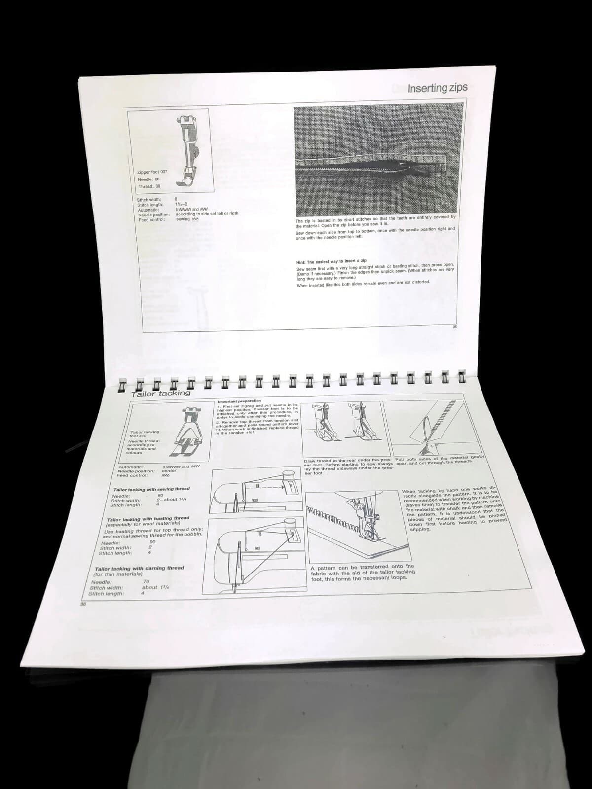 Bernina 830 Record 831 Sewing Machine Instructions Manual User Guide COPY 2