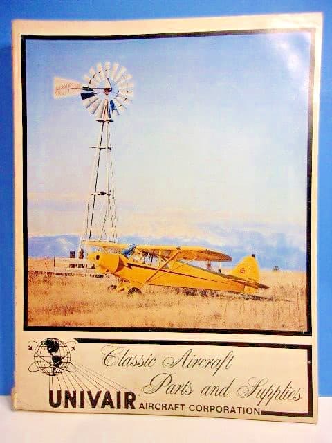 Classic Aircraft Parts & Supplies Catalog Cessna Piper Stinson & More Univair