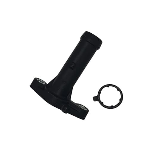 03H121145A Engine Coolant Inlet Flange Cooling Hose Connection Plastic  3