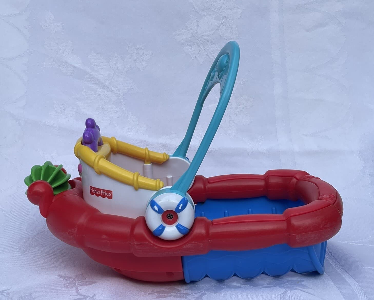 Fisher Price Tubtime Tug Boat 4 Amazing Animals Walrus Lobster Octopus Seahorse 3