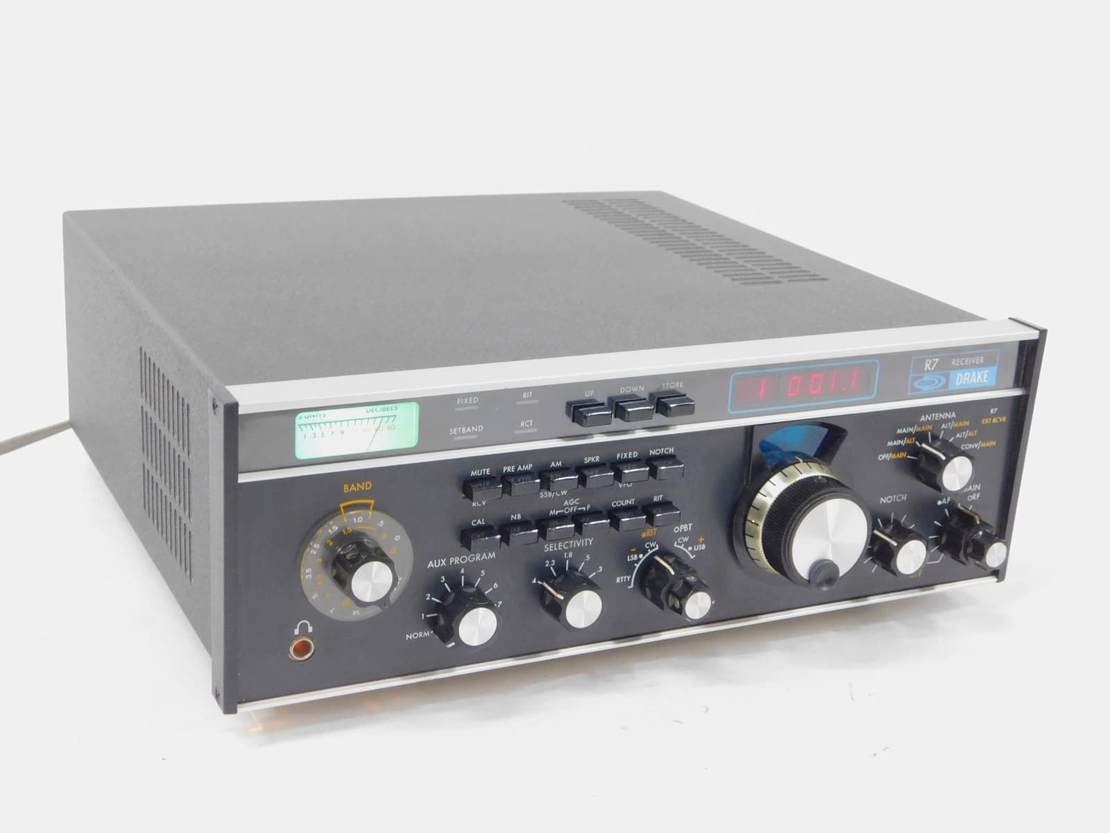 Drake R7 Ham Radio Communications Receiver + NB + Filters (SN 2427, great RX)