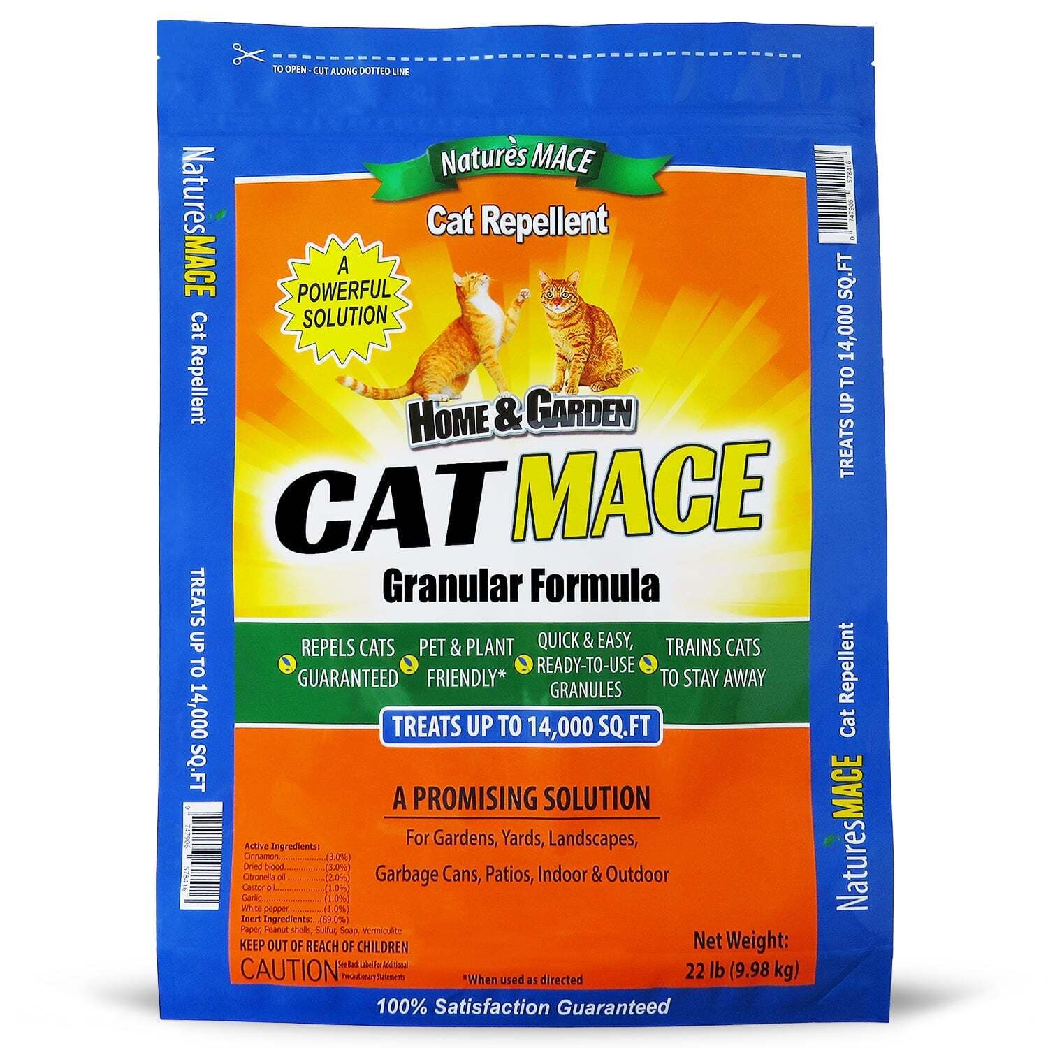 Nature's MACE Cat MACE Granular No-Dig Cat Repellent | Cat Training Tool