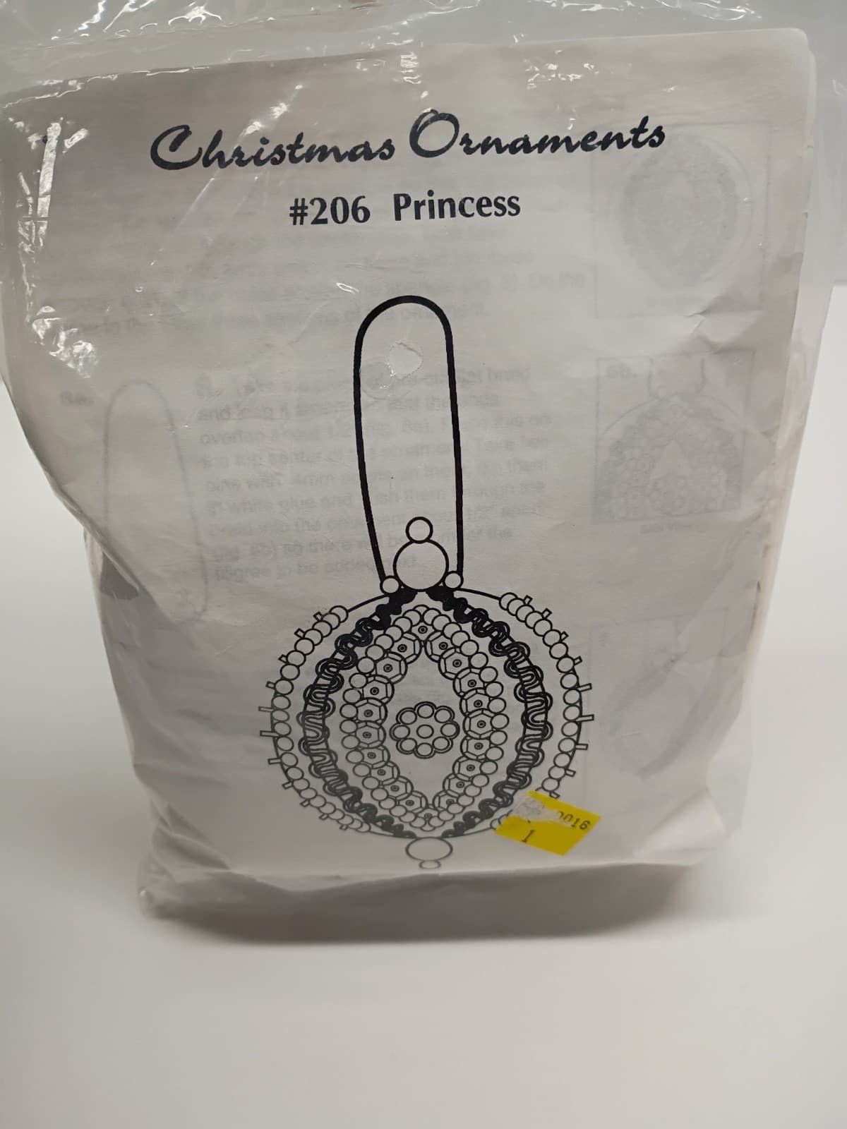 Vintage 3 Pack Sulyn Christmas Pushpin Bead Ornament Kit # 206 Princess Gold 