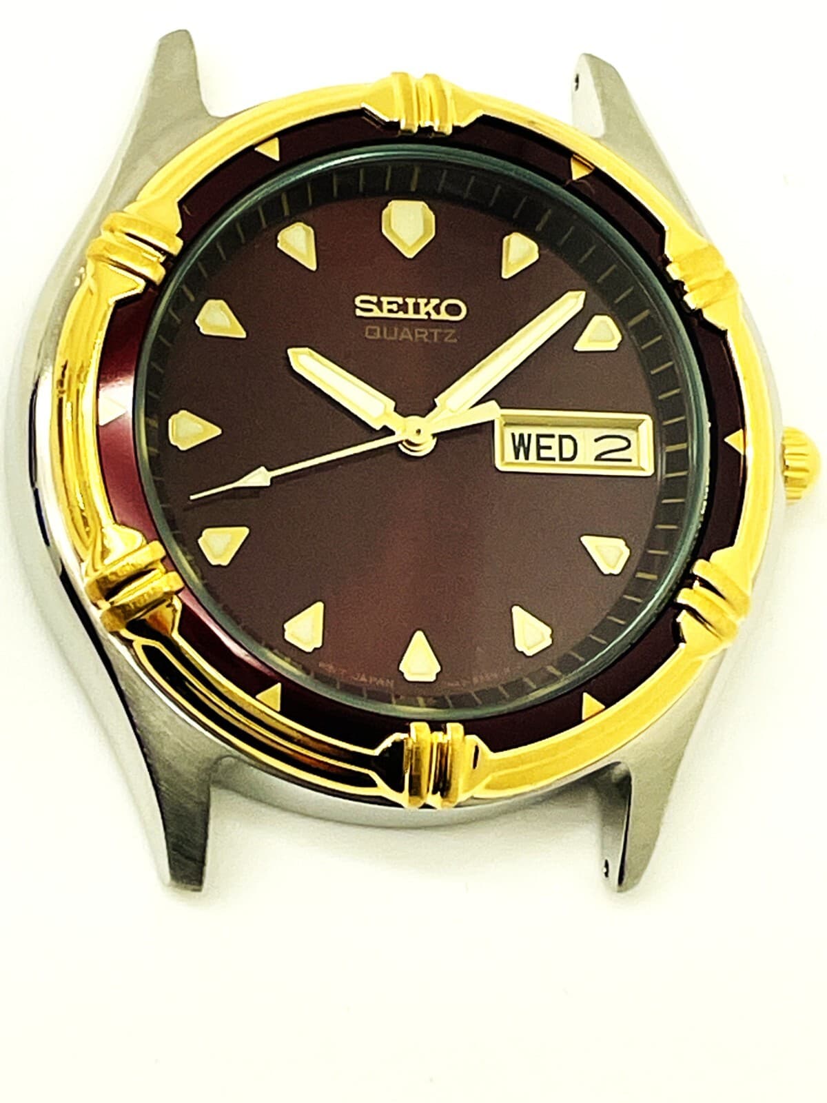 WATCH PARTS SEIKO MEN'S 7N43-6171 QUARTZ 100M ANALOG WATCH CASE SGF418 2