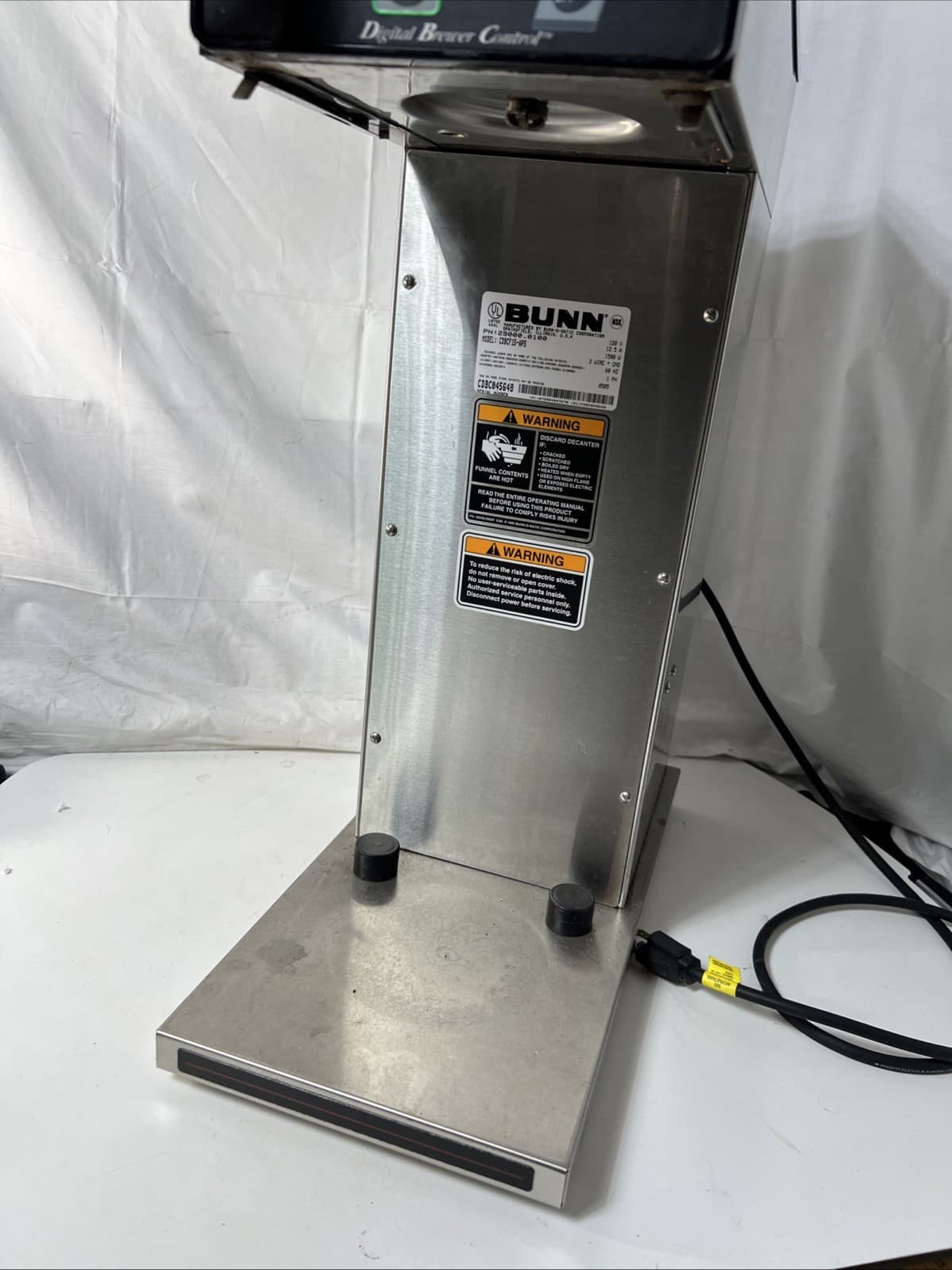 Bunn CDBCF15-APS Automatic Coffee Maker No Basket Or Pot. 6