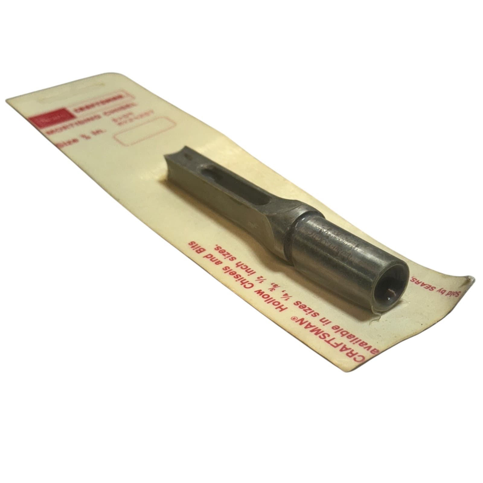 NOS Sears Craftsman Mortising Chisel Bit 3/8" New in Package 5