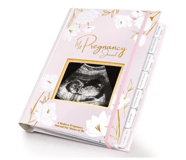 Pregnancy Journal -Pink & White Blossom  by Keababies BRAND NE