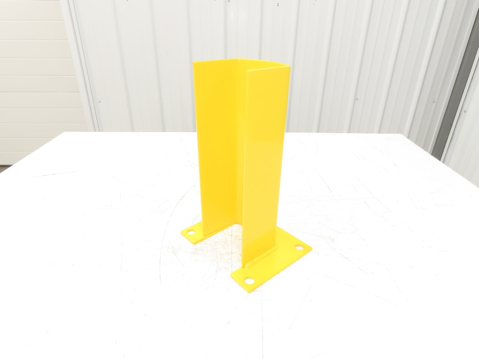 Post Protector 12" Pallet Rack Column Guard Yellow 4" ID Width 6