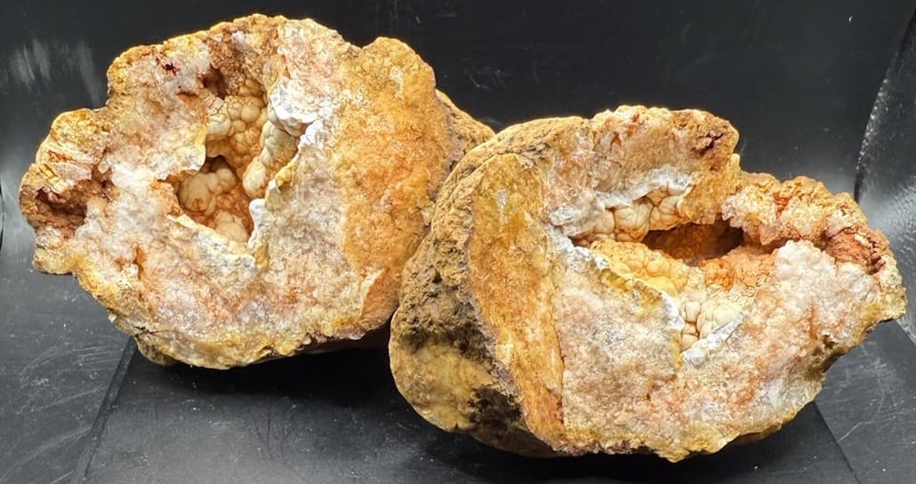 Red Pink Fossilized Indiana Geode Crystal Agate Cotton Candy 3,920 Carats