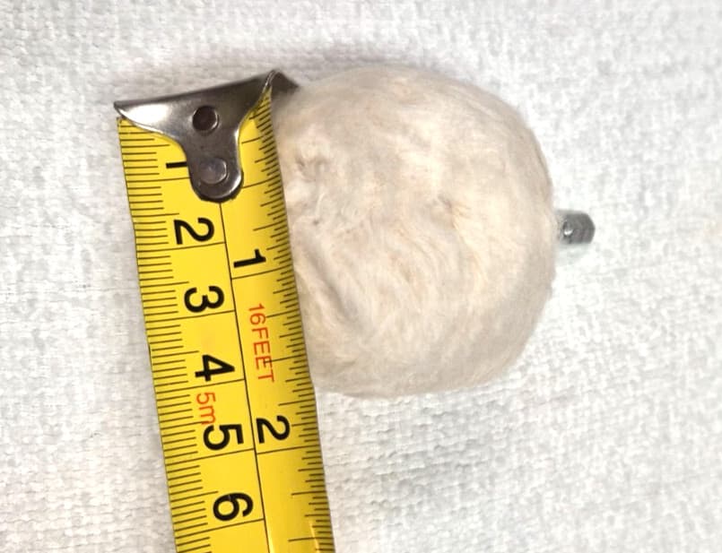 BUFFING 2" INCH MUSHROOM BUFFING/POLISHING XTRA THICK PAD FOR DRILL AUTO WHEELS 2