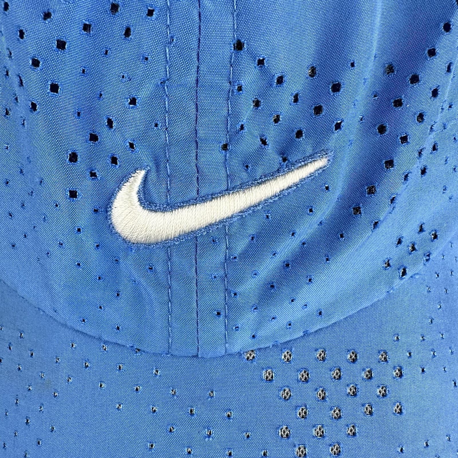 NEW 2007 NIKE FIT Adult Dry Perforated Adj. Golf/Tennis Hat/Cap-Blue 218606-420 2