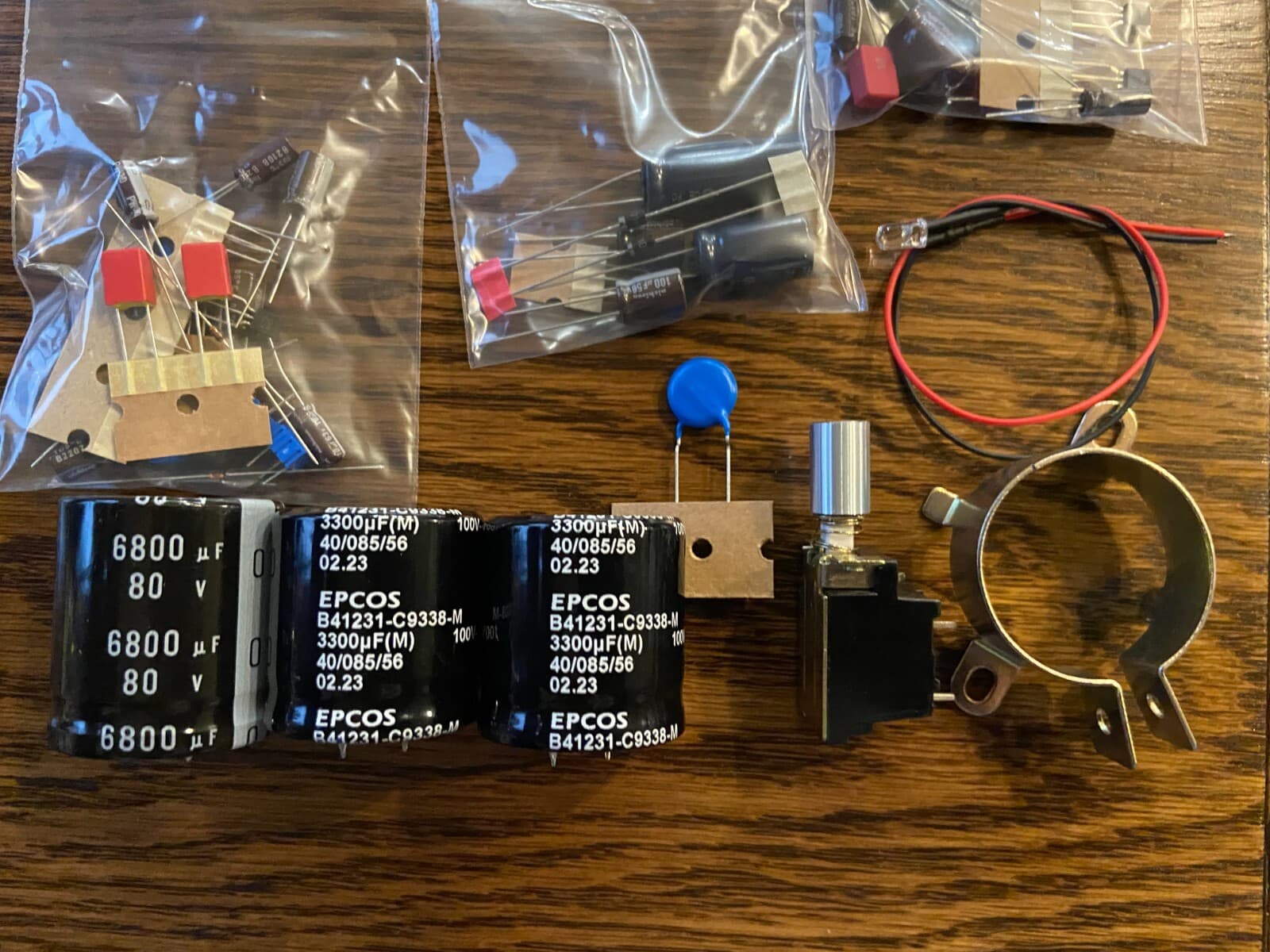 Marantz 1060 Complete Rebuild Kit High-Quality Amplifier Recap Transistors 5