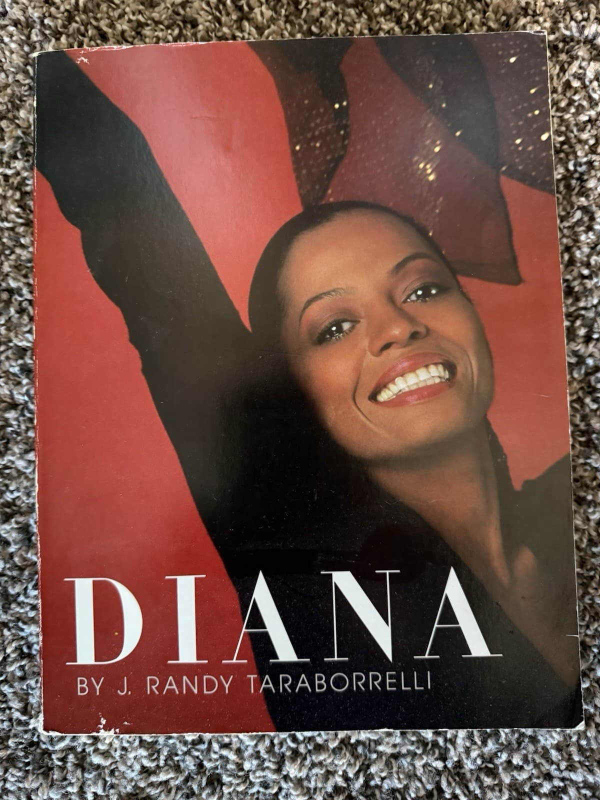 Diana Ross Book and Picture Decor