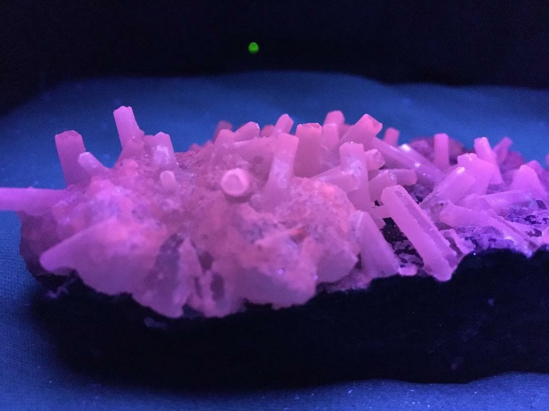 KB: FANTASTIC!! SW FL. RED CALCITE XLS. ON MATRIX FROM RIO GRANDE DO SUL, BRAZIL 5