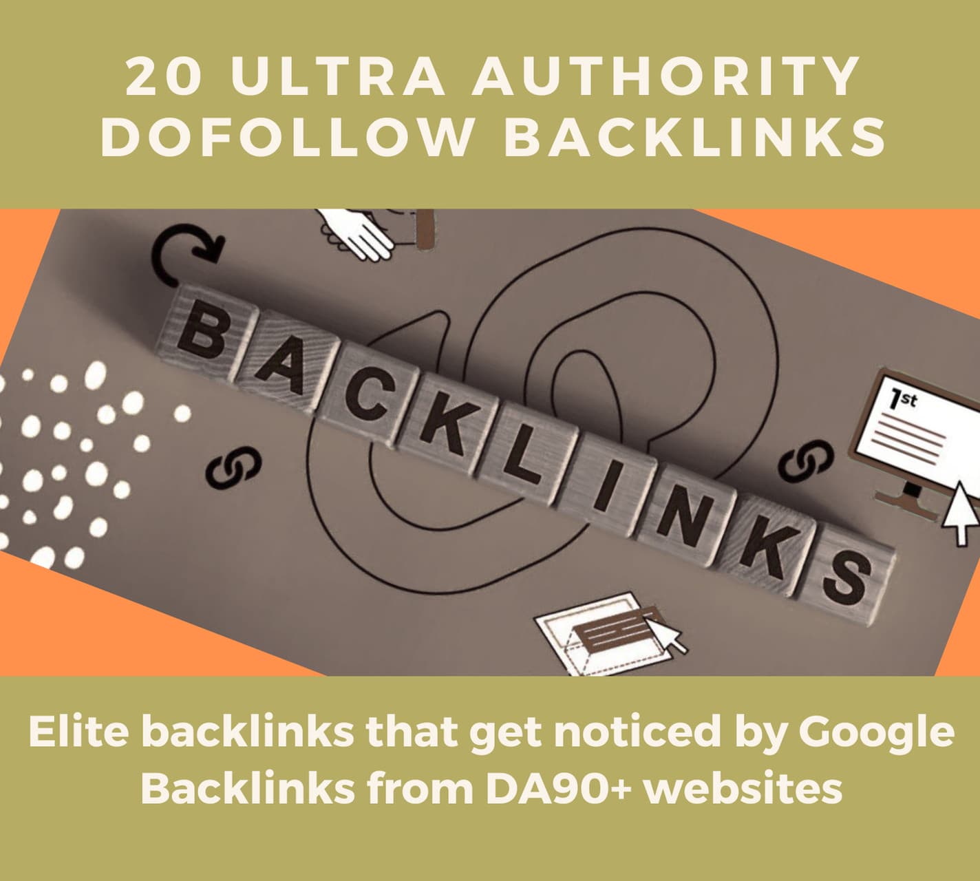 Dofollow Backlinks – 20 Premium DA90+ Links to Skyrocket Your SEO