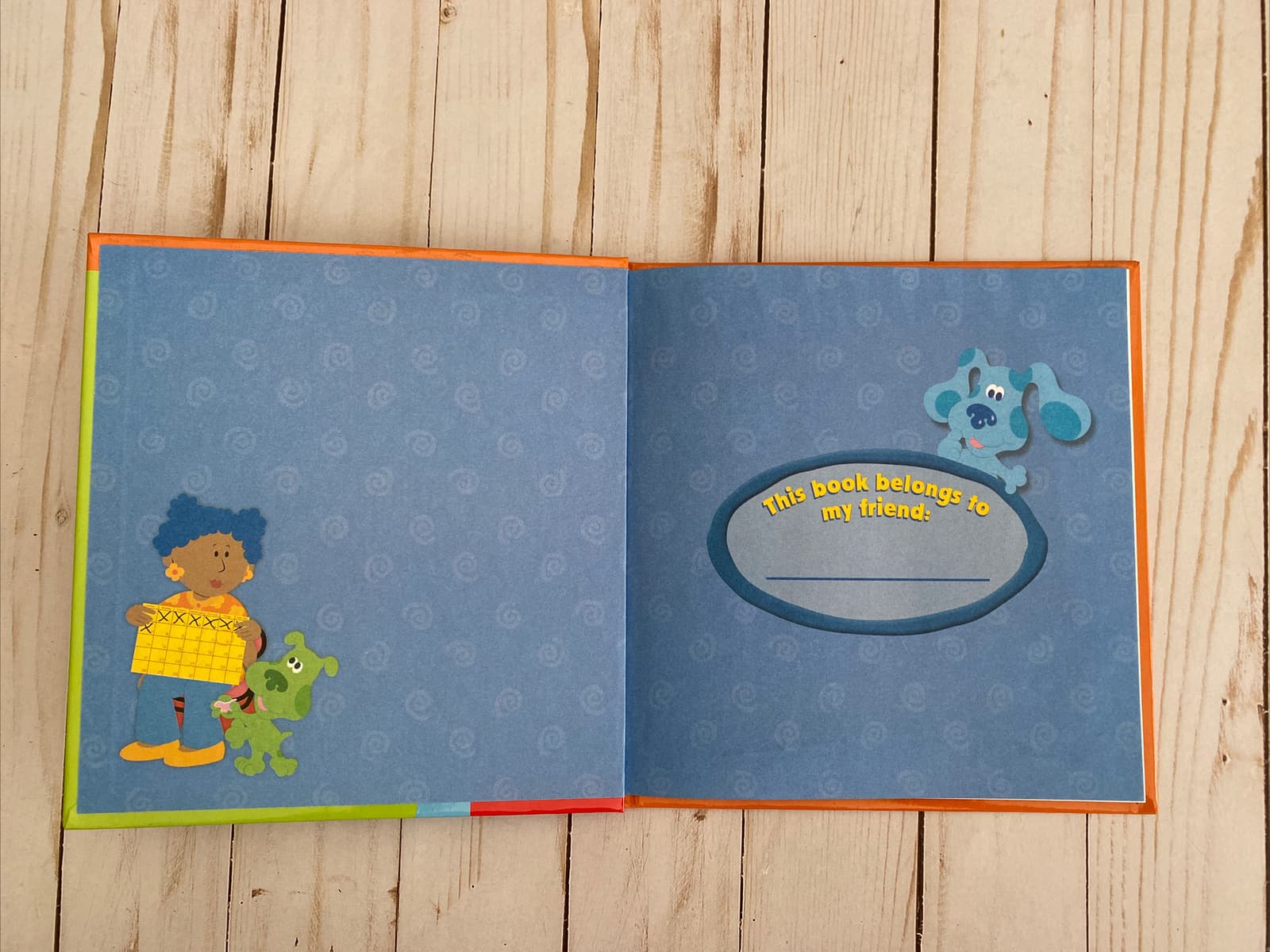 Blues Clues 3 Books Coloring Book + Dinosaur Week Countdown + Backyard Mystery 5