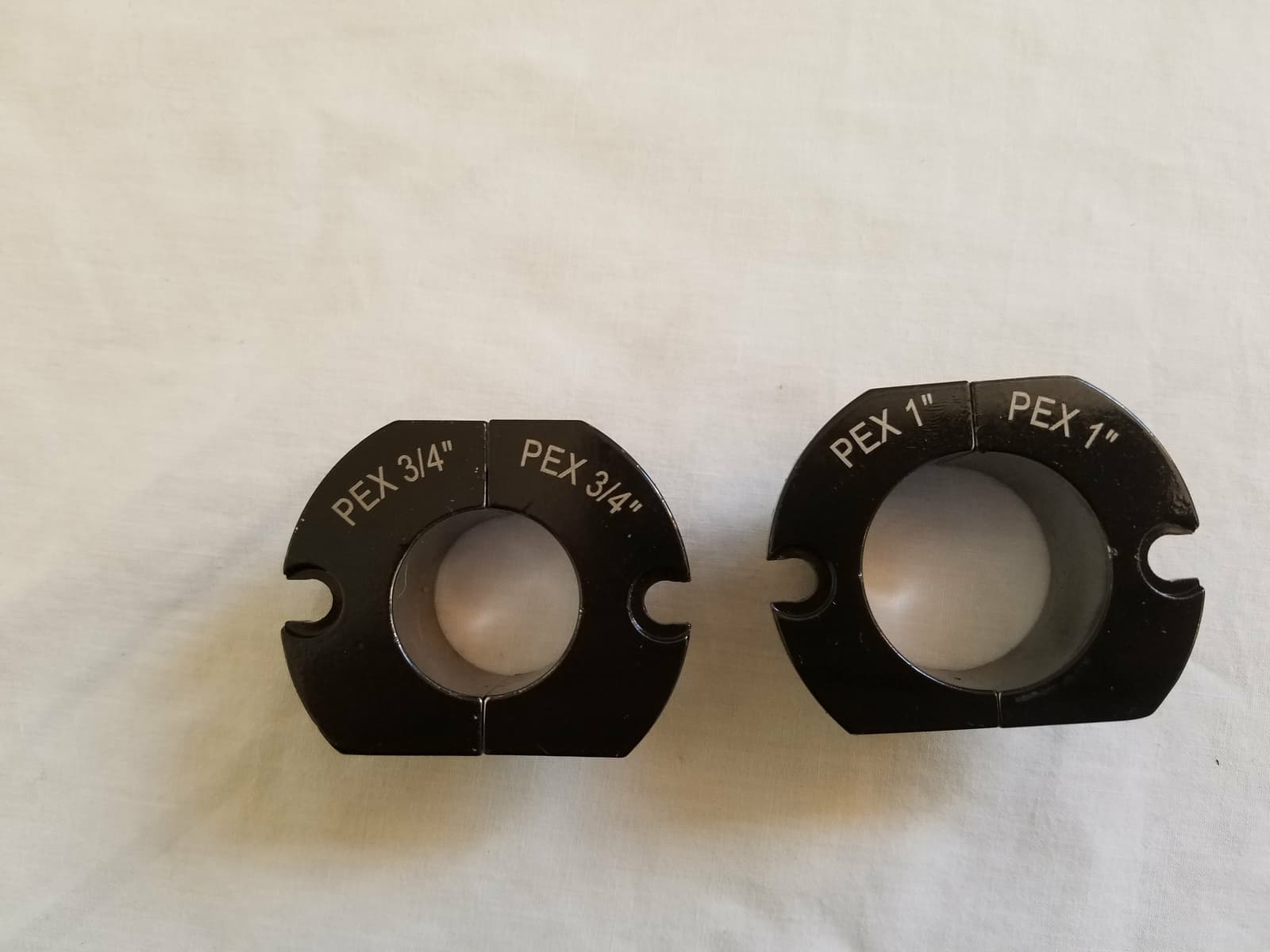 1 1/4" Pex crimp Multi-Tool with 1/2", 3/4", 1" Heads 3