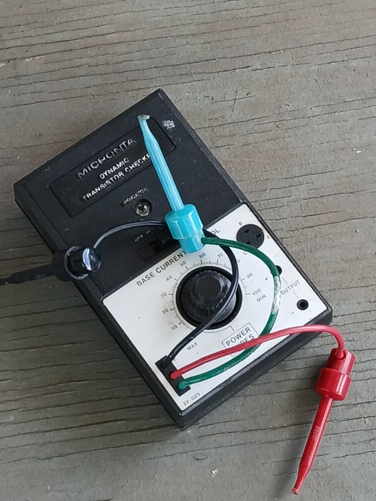 Vintage Dynamic Transistor  Checker  Micronta 22-025 Radio Shack 5