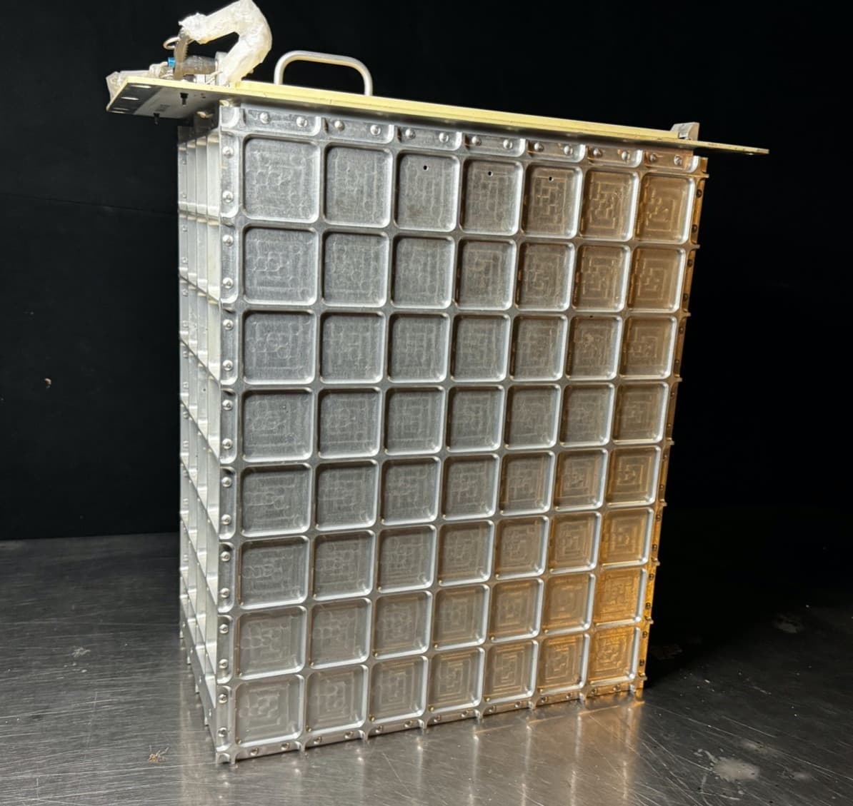 NASA Space Shuttle/SpaceLab Middeck Stowage Locker, w/inserts. 6