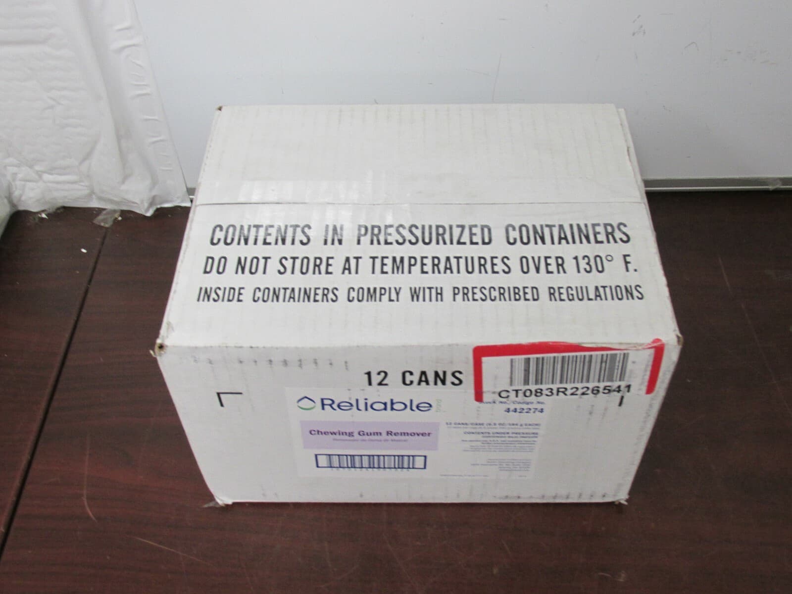 RELIABLE Chewing Gum Remover 6.5 oz cans case of 12 [15B] 4