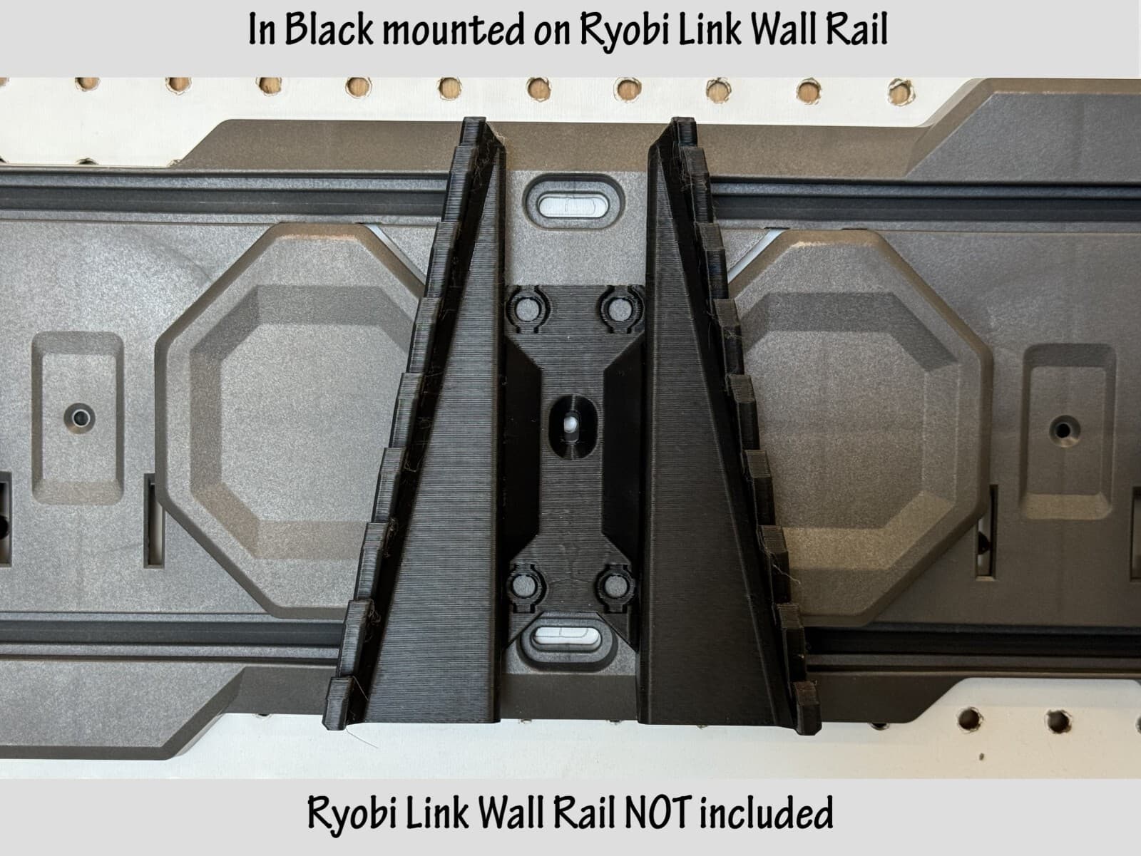 8 Wrench Holder. Mounts to Wall,Ryobi Link Wall Rails, or Pegboard (no wrenches) 2