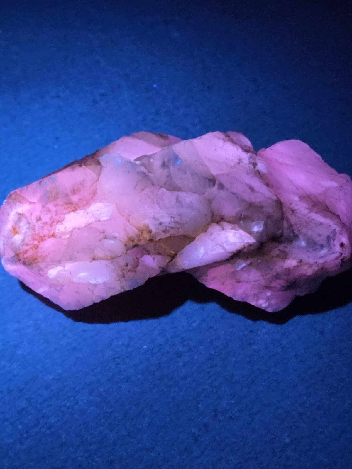 Terlingua Calcite Phosphorescent Mineral Specimen 2.22 Oz 2