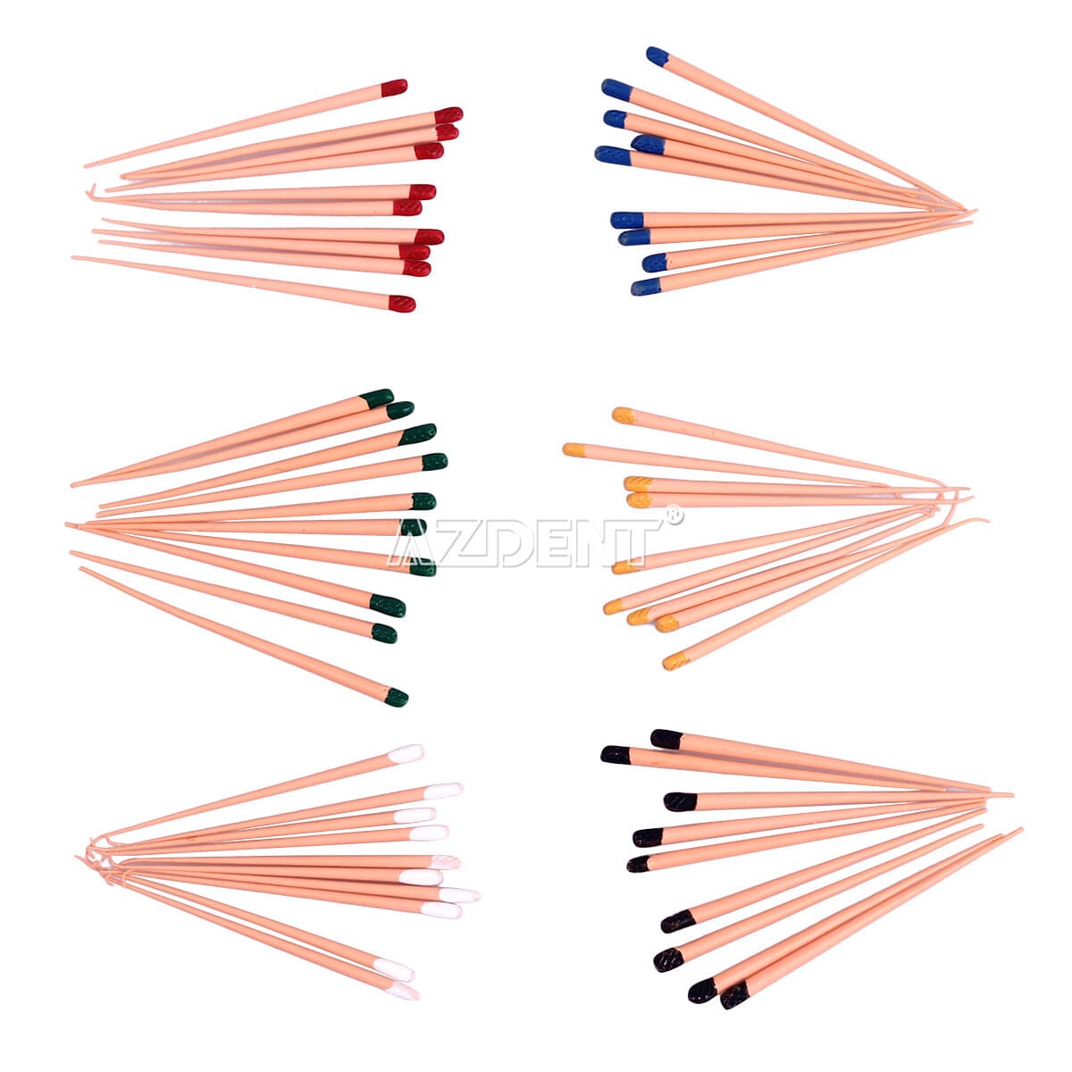 AZDENT Dental Endodontic Root Canal Gutta Percha Points/Absorbent Paper Points 3