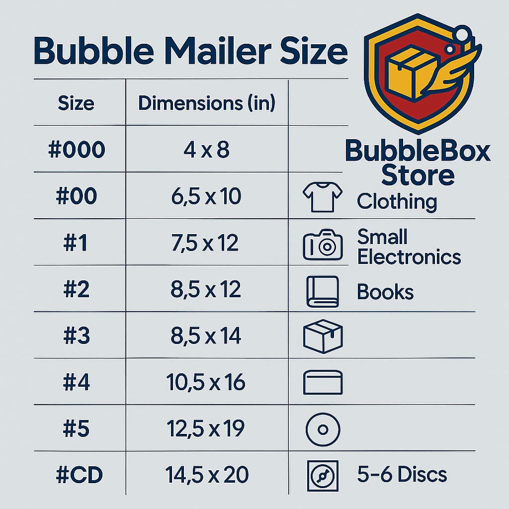 Poly Bubble Mailers Self Seal Padded Shipping Envelopes All Sizes 6