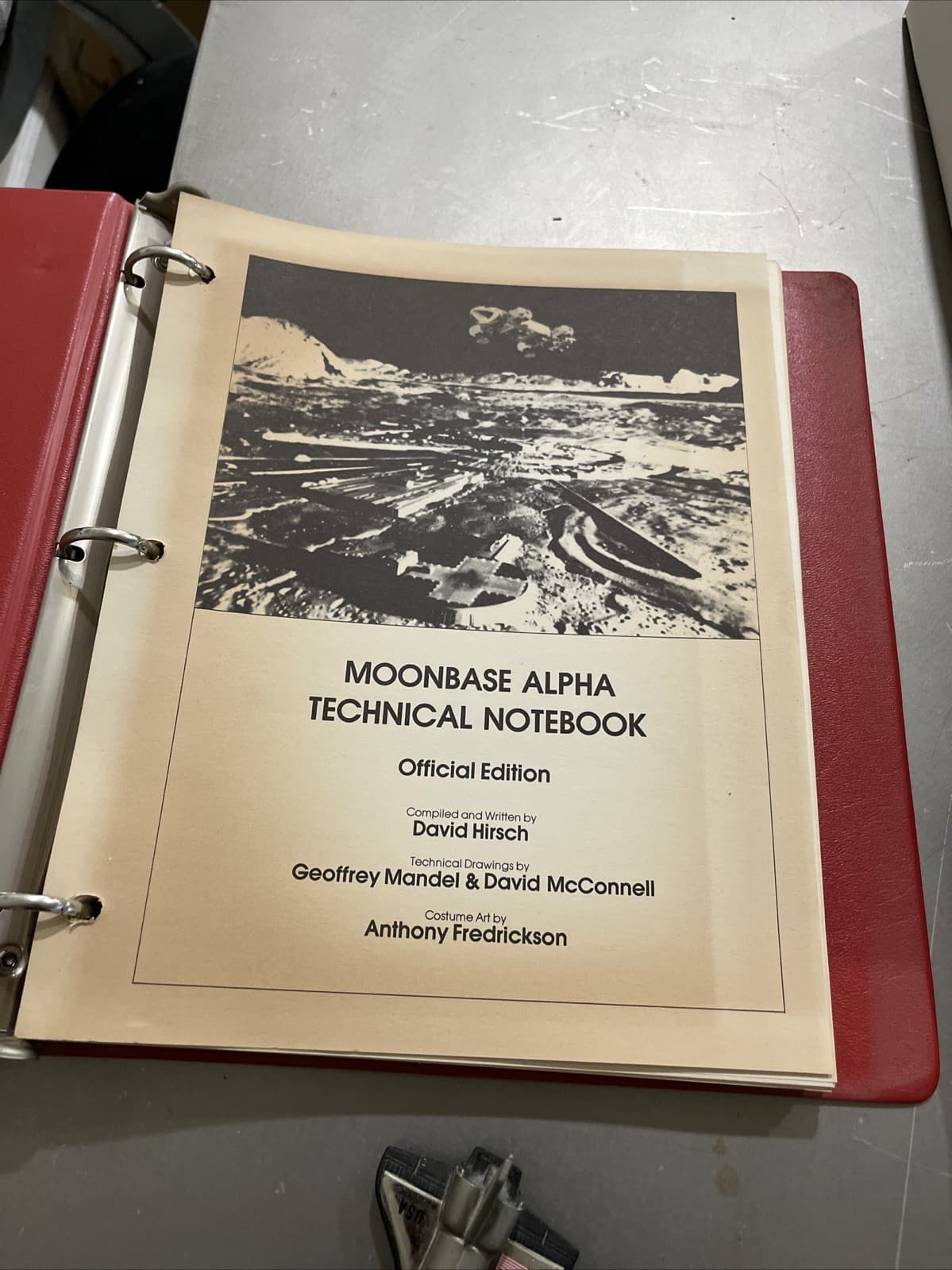 Alpha Moonbase Technical Notebook Official EDITION , Swim Mobile Space Shuttle,  3