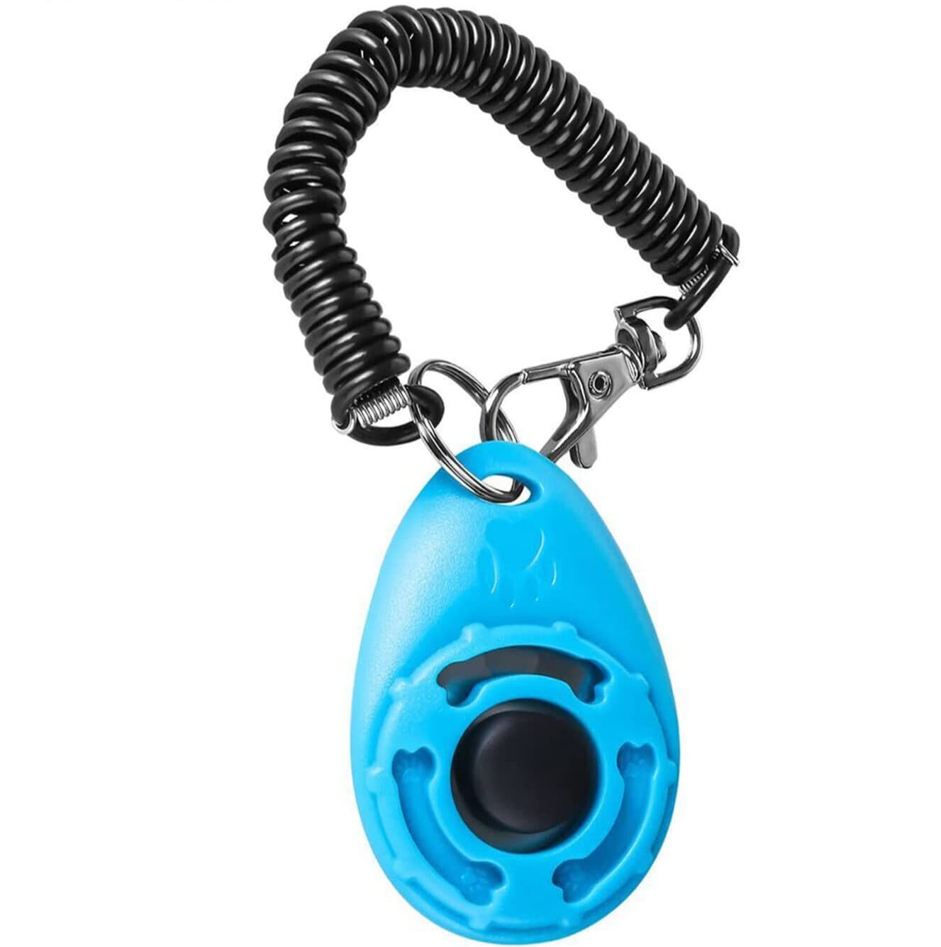 Pet Dog Behavioral Training Clicker With Wrist Strap Durable Lightweight New 4