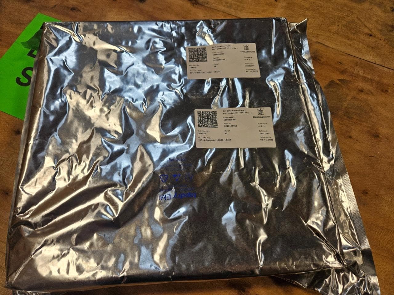 New Isabellenhuette IVT-S-500-U3-I-CAN1-12/24 Current Sensor Shunt 500A 4