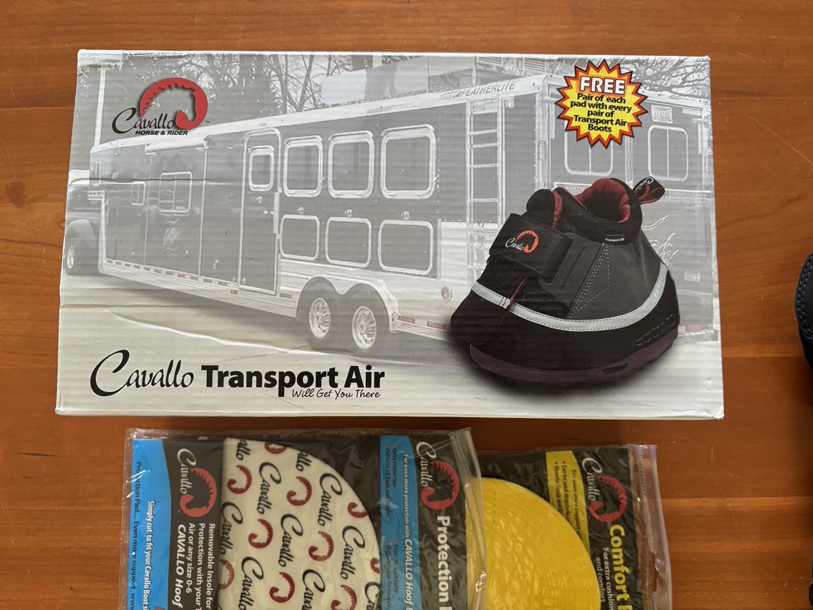 Cavalo Transport Air Horse Hoof Boots & Pads for Travel - Less Fatigue for Horse 2