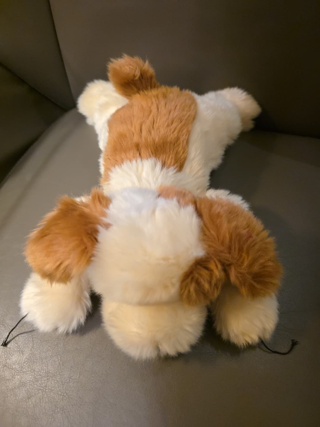 TY Classic Plush BABY PATCHES Puppy Dog Plush Cream Brown 1998 Stuffed Animal 2