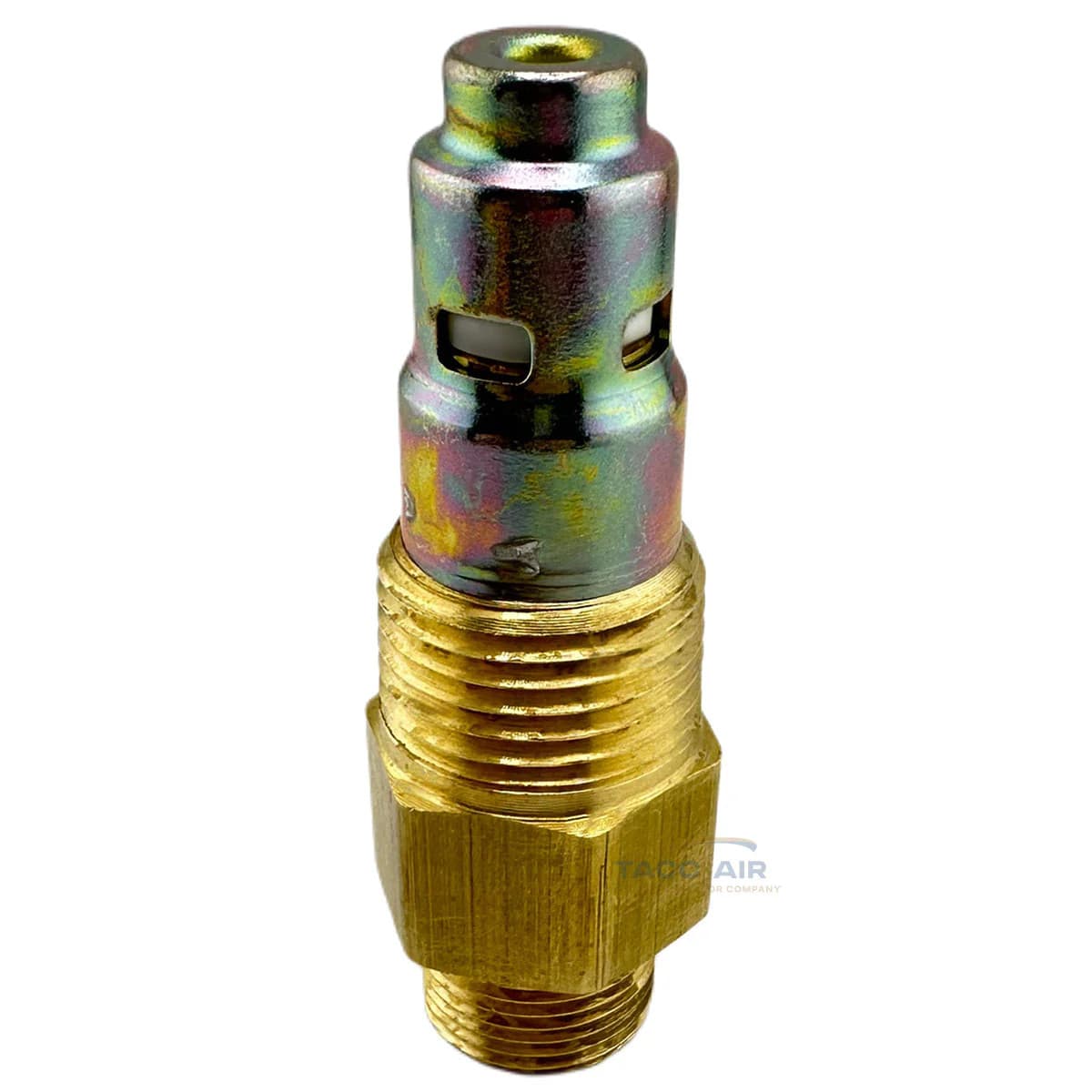 1/2" Compression Thread x 1/2" Male NPT In Tank Air Compressor Check Valve Brass 3