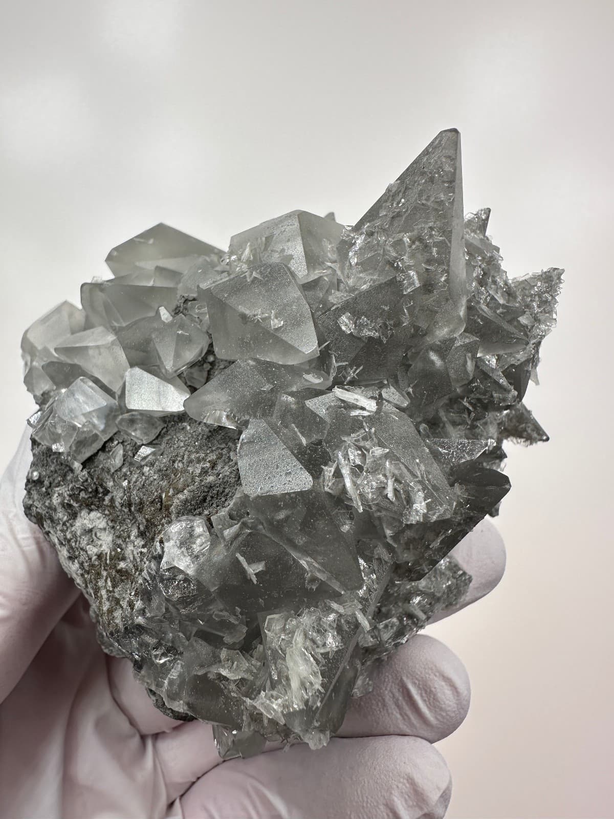 Top Quality__GEMMY Large Linwood Mine Dogtooth Calcite Crystal Cluster 5