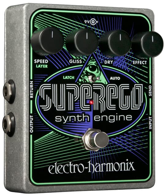 New Electro-Harmonix EHX Superego Polyphonic Synth Engine Guitar Effect Pedal 2