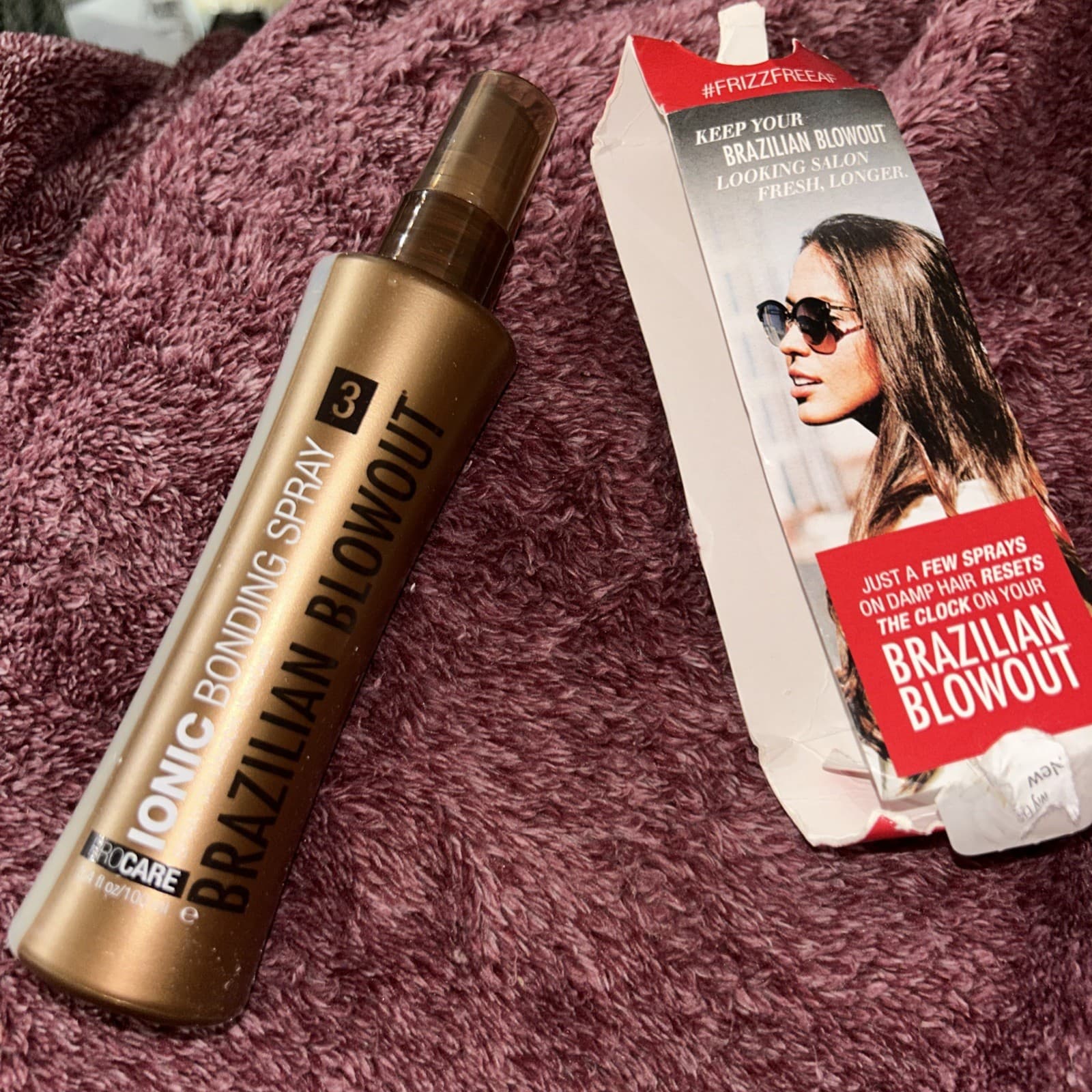 Brazilian Blowout 4 In 1  Ionic Bonding Spray 3.4 oz 3
