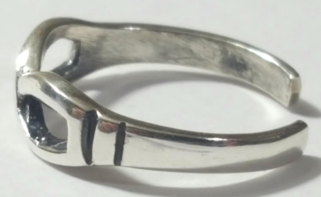 Infinity Toe Ring Adjustable 925 Sterling Silver 3