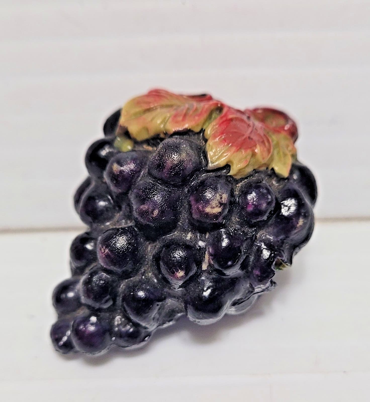 VINTAGE CELLULOID GRAPE CLUSTER TAPE MEASURE