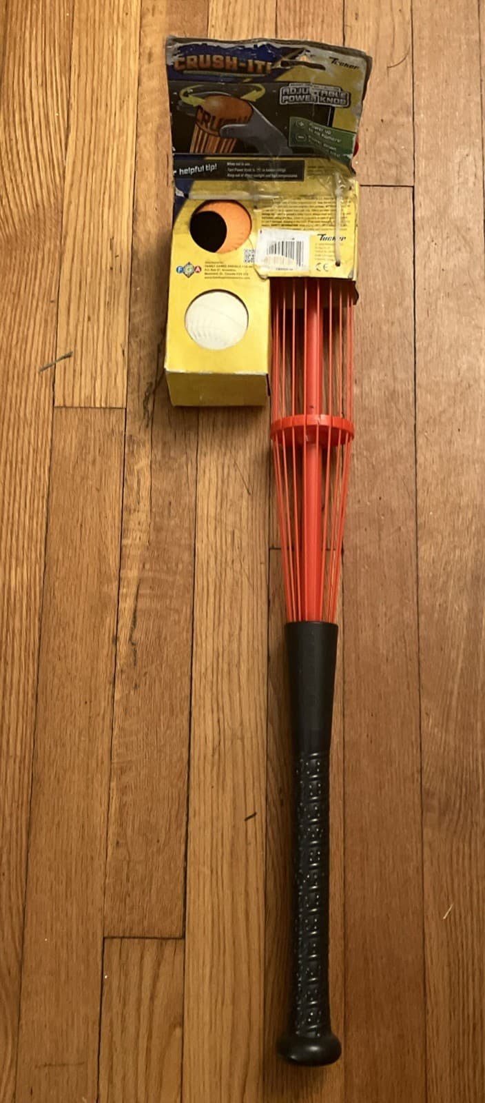 Tucker Crush-It Adjustable High-Powered Bat w/ Curve Ball Included Set RARE 5