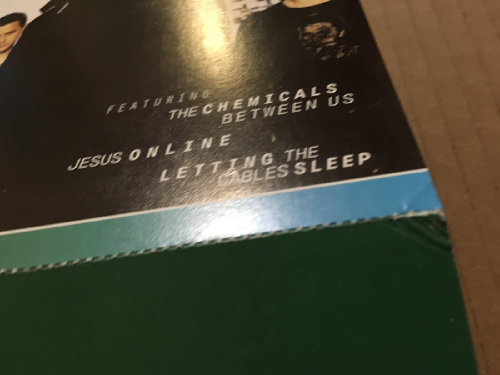 Gavin Rossdale BUSH Rare 1999 PROMO CARDSTOCK PAPER COUNTER DISPLAY 4 Science CD 4