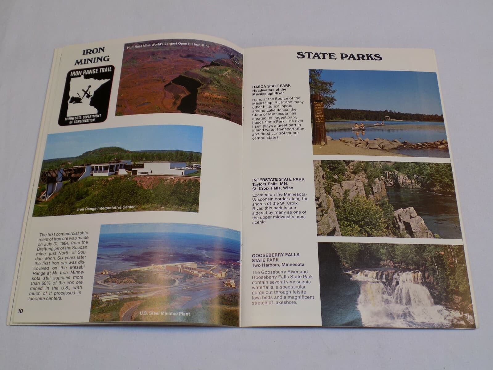 Minnesota Pathways A Pictorial Guide Photograph Book Old Travel History Vintage 3