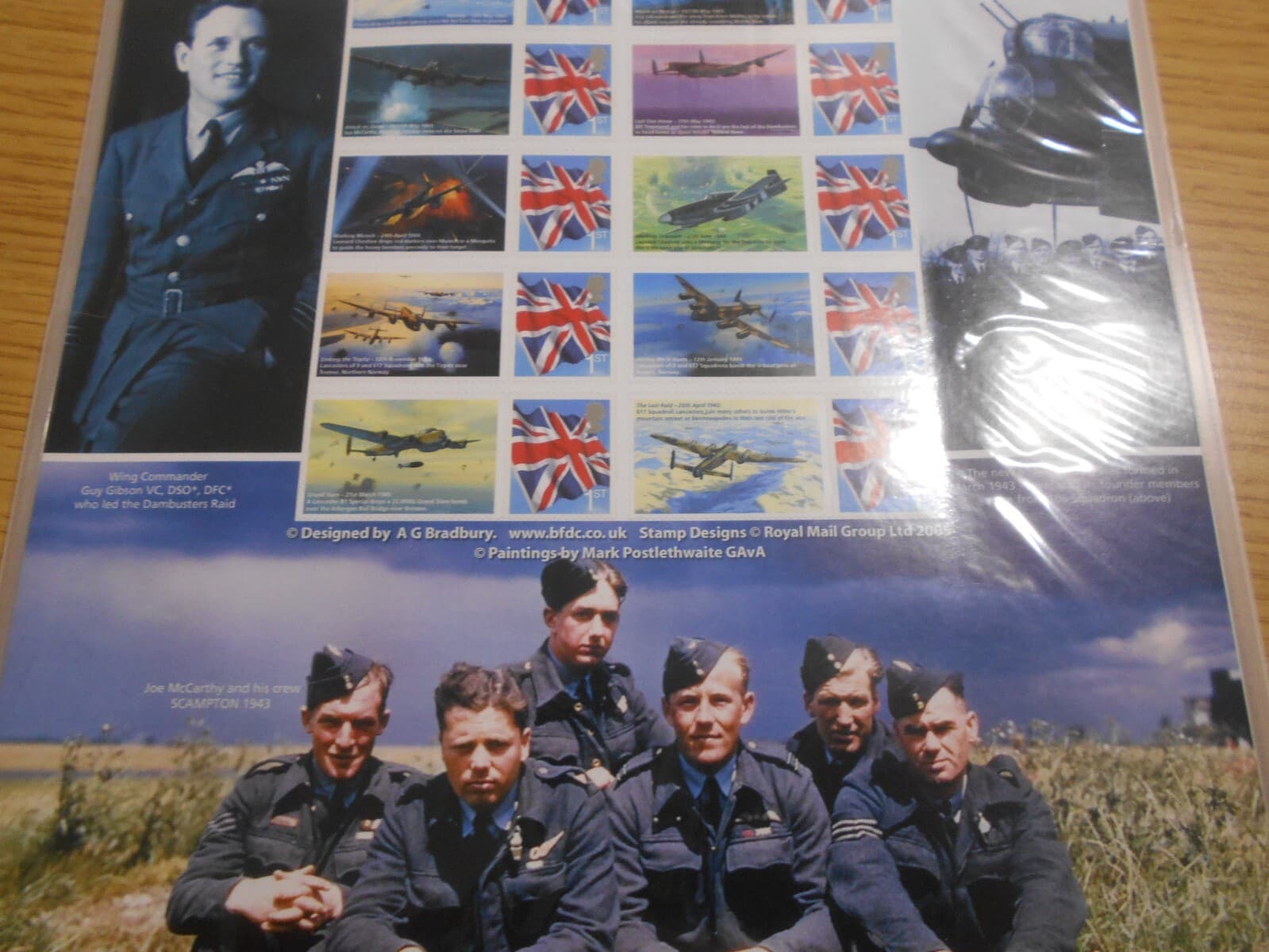 GB 2005 Dambusters Sheet  - Ref XE42L T 3