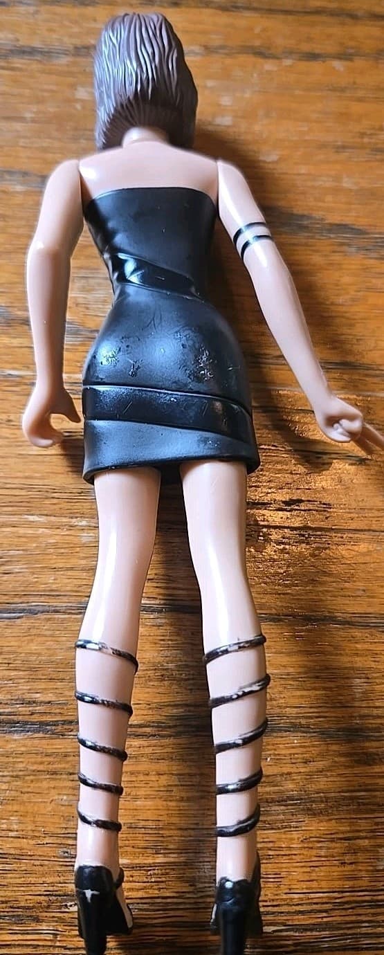 Vintage 1998 Spice Girls Posh Spice Figure Poseable Doll 6" Tall 6