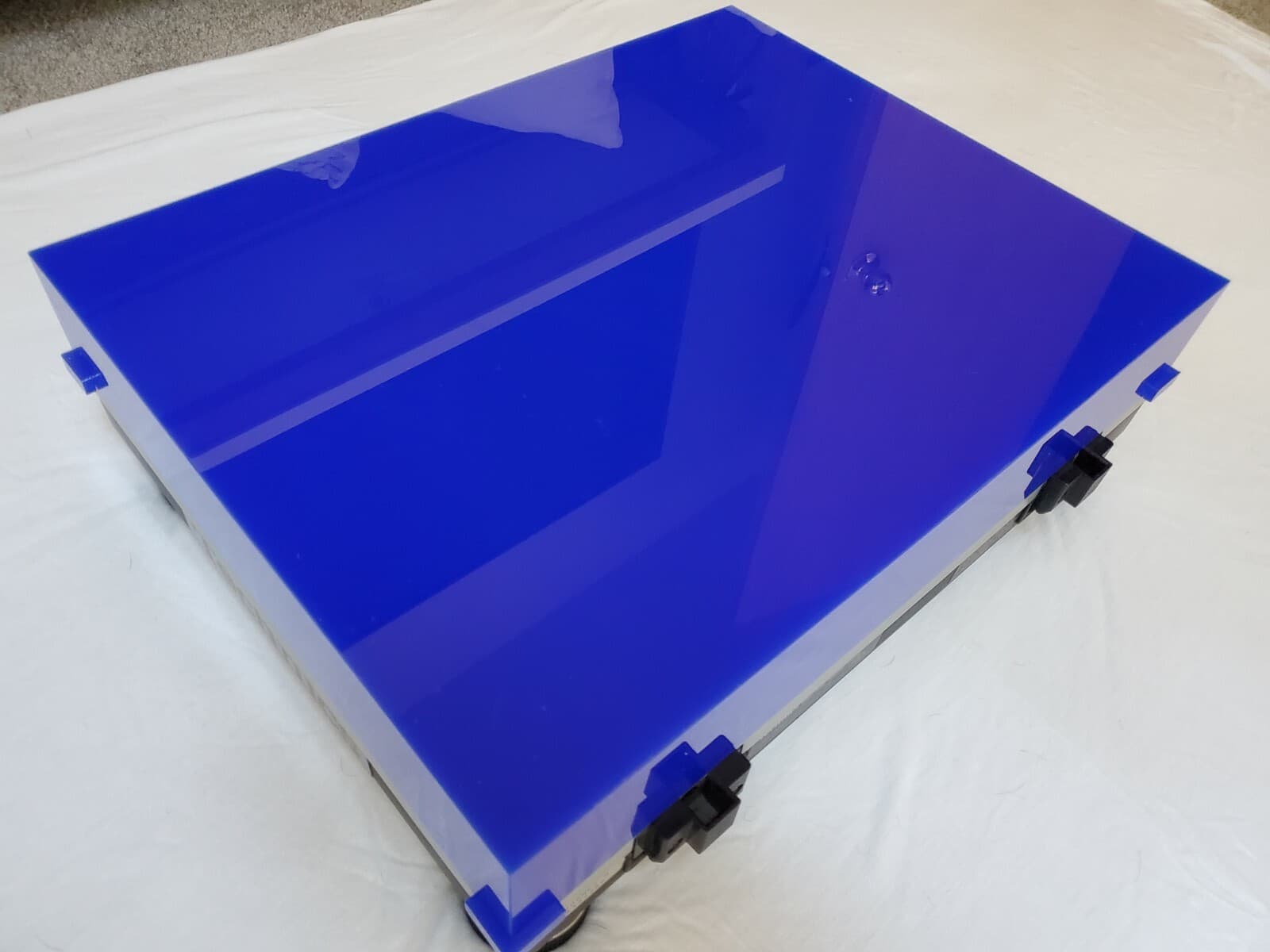 Technics SL 1200 mk2 Dust Cover - Blue 2
