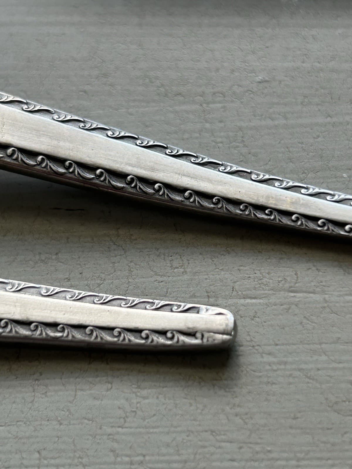 VTG Granada Rose Stainless Steel Lot of 12 Japan MCM Flatware Silverware NEW 3