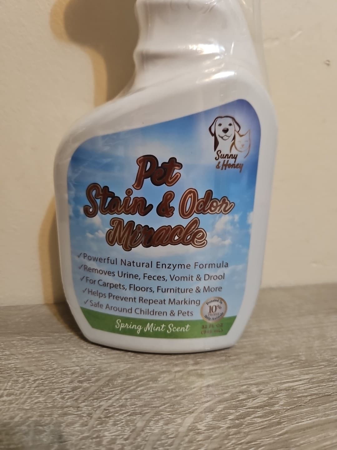 Pet Stain & Odor Miracle - The Best Enzyme Cleaner for Dog Urine Cat Pee New 3