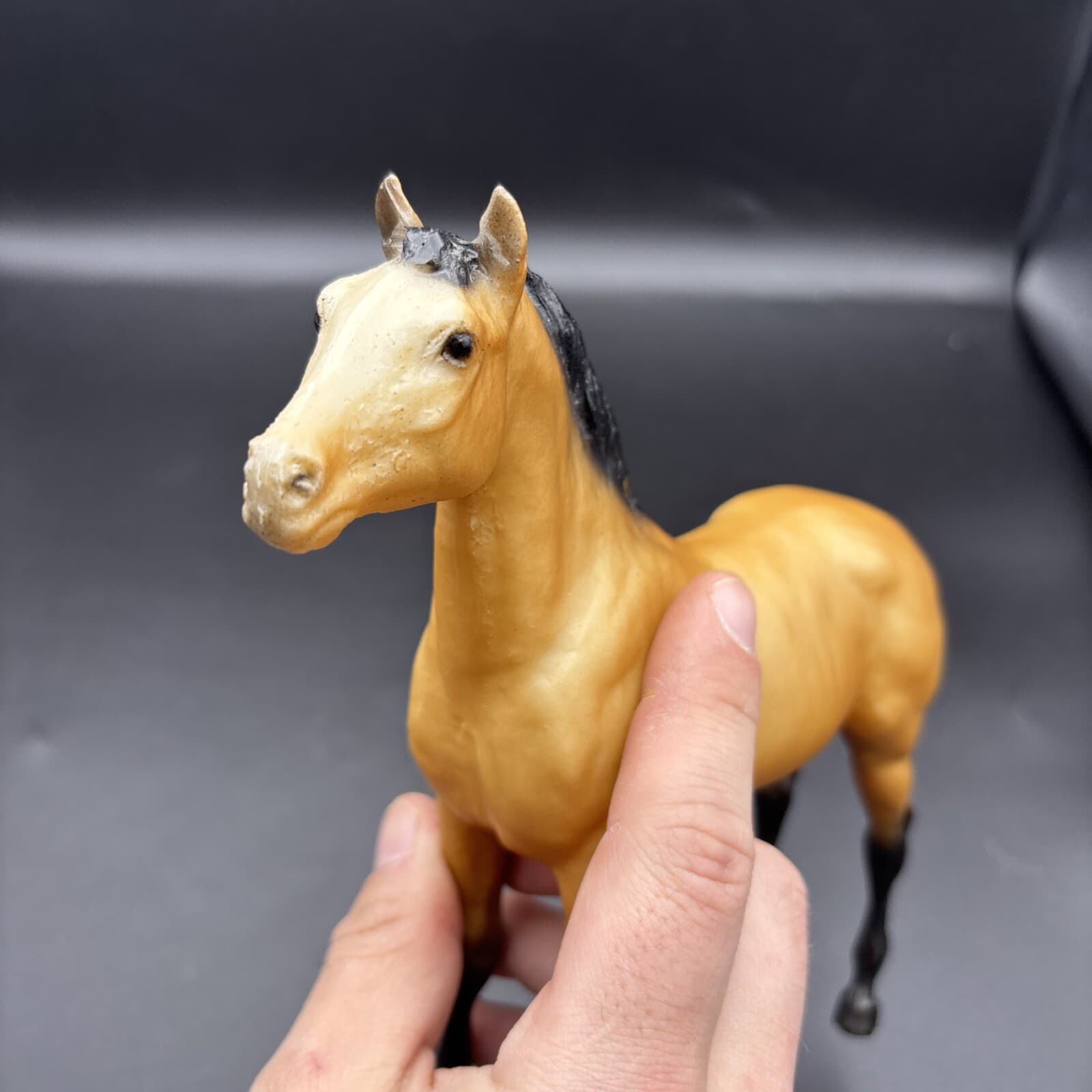 Breyer Horses Buckskin Stock Horse Foal bald face 1983 6