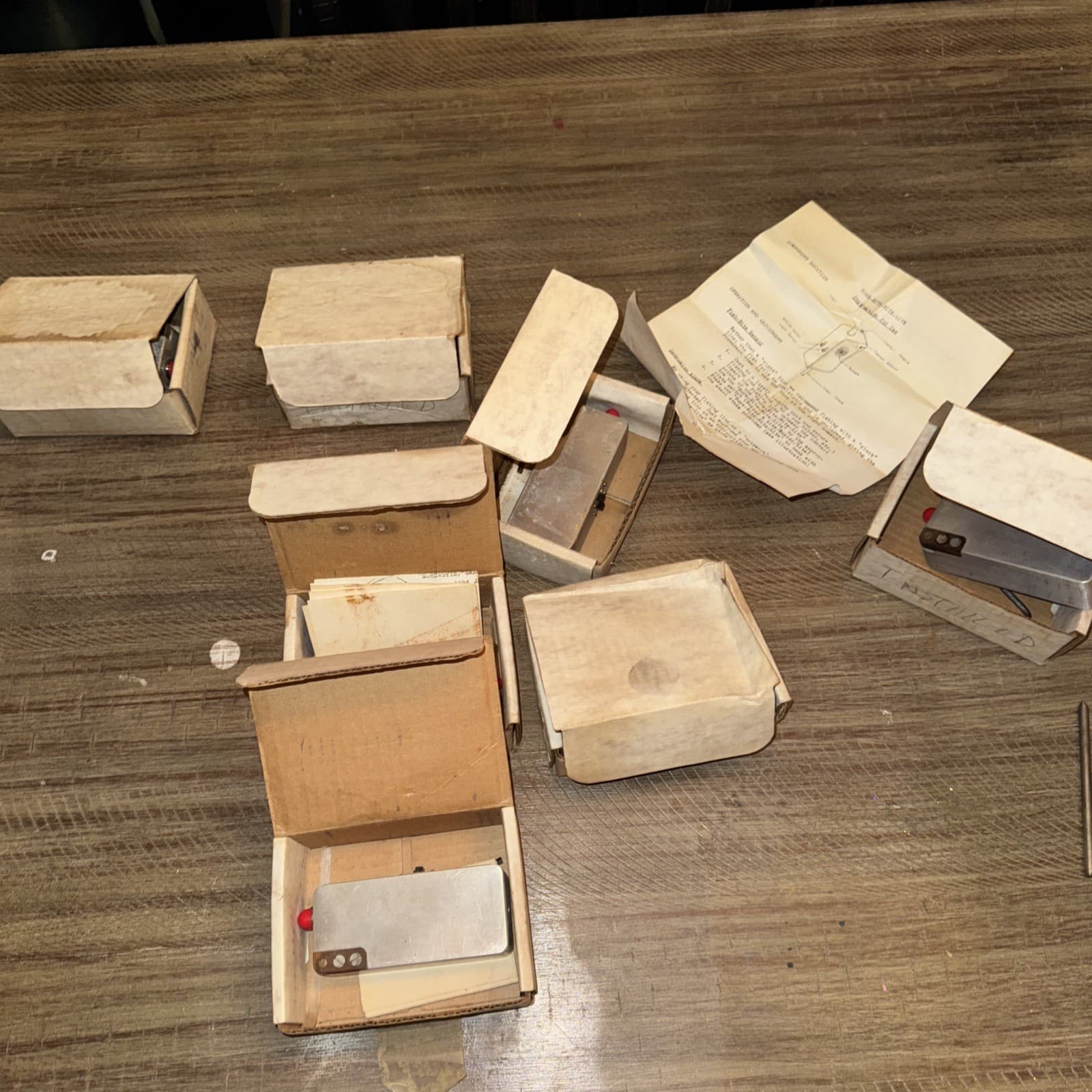 Vintage Sure Bite Nite Lite Sensor Bite Alarm for Fishing -13 total untested lot